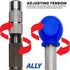 ALLY Tools Super Strong 6 Inch and 5 Inch Heavy Duty Automatic Center Punch, Perfect Automatic Center Punch for Metal, Wood, Plastic, Glass, and M...