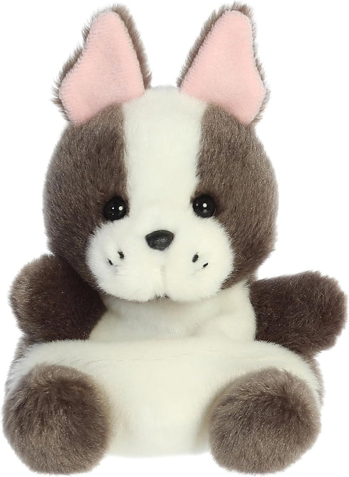 Aurora® Adorable Palm Pals™ Beau French Bulldog™ Stuffed Animal - Pocket-Sized Play - Collectable Fun - Brown 5 Inches...