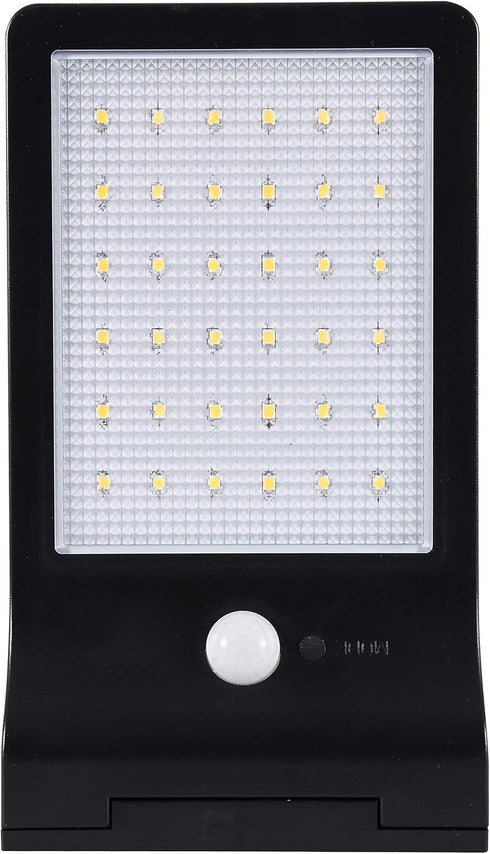SYLVANIA Solar Flood Light Luminaire with Daylight Sensor, LED and Battery Included, 5000K, Daylight, Black Finish - 1 Pack (65000)...