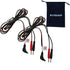 2Pcs/pack Replacement Electrode Lead Wires Connect Cables Pin 2mm For TENS Electronic Therapy Machines...