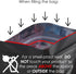 QQ Studio 100PCS Matte Double-Sided Colored Stand-Up Resealable QuickQlick™ Bags (8.5x13cm (3.3x5.1"), Mixed)...