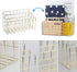 Desktop Mail Organizer File Organizer Metal Wire Mail Sorter Letter Organizer Magazine Rack for Letters, Mails, Books, Postcards, Brochures, Mail ...