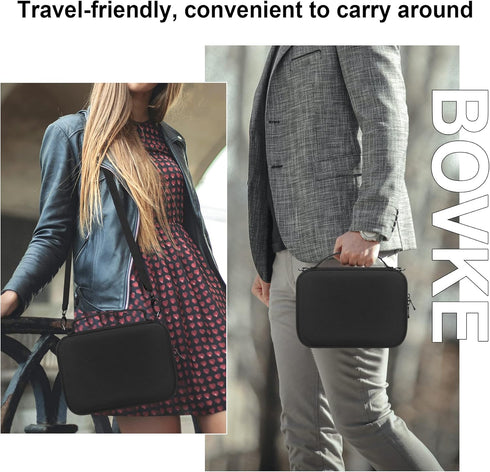 BOVKE Carrying Case for Sony ZV-1 / ZV-1F / ZV-1 II Vlog Digital Camera & Bluetooth Grip Vlogger Accessory Kit for Vlogging YouTube Live Video Str...