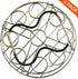 Steamer Cooling Rack Trivet Accessory Set, Include 9-holes Egg Steamer Cooking Rack with Heat Resistant Silicon Handles & Compatible for 6, 8 Quar...