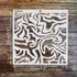 16Pcs Stencils for Painting Reusable Stencils Wall Stencil DIY Craft Template Spray Paint Stencils Marble Crackle Tile Texture Paint Art Stencils ...
