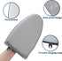 Garment Steamer Ironing Gloves with Finger Loop, Portable Anti Steam Glove, Hanging or Standing Garment Ironing Machine Board, Heat Resistant Stea...