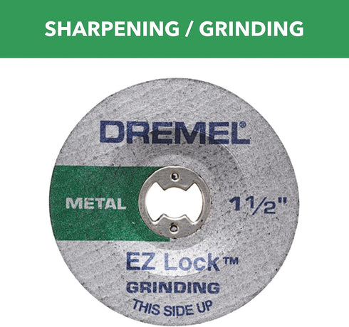 Dremel EZ541GR Aluminum Oxide Grinding Wheel (2-Piece)...