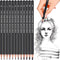 YUANCHENG Professional Drawing Sketching Pencil Set - 12 Pieces,Graphite,(14B - 2H), Graphite Pencils for Drawing, Shading Pencils for Sketching, ...