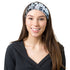 RiptGear Stretch Sport Headband for Women (Mosaic Black) — Made of Non-Slip Sweat Wicking Fabric — Great for Yoga, Running or The Gym — Soft Headb...