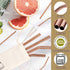 Hiware 12-Pack Rose Gold Metal Straws Reusable with Case - Stainless Steel Drinking Straws for 30oz and 20oz Tumblers Dishwasher Safe, 2 Brushes I...