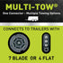 Hopkins Towing Solutions Endurance 40950 Multi-Tow 7 Blade and 4 Flat Vehicle Wiring Kit, Black...