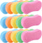TOPZEA 15 Pcs Car Wash Sponges, Handy Cleaning Scrubber Washing Sponge Pads for Cars and Kitchen with Vacuum Compressed Packing, 5 Colors...