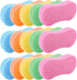 TOPZEA 15 Pcs Car Wash Sponges, Handy Cleaning Scrubber Washing Sponge Pads for Cars and Kitchen with Vacuum Compressed Packing, 5 Colors...