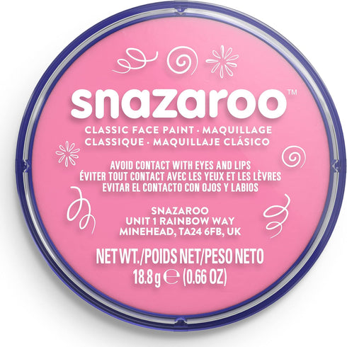 Snazaroo Classic Face and Body Paint, 18.8g (0.66-oz) Pot, Pale Pink...