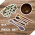 Wood Mask Mixing Bowls 6 Pack,Makeup Facial Skin Care Products for Clay Mask,Home DIY Beauty Personal Care Spa Tools Kit Cosmetic Bowl,Spatula,Spo...