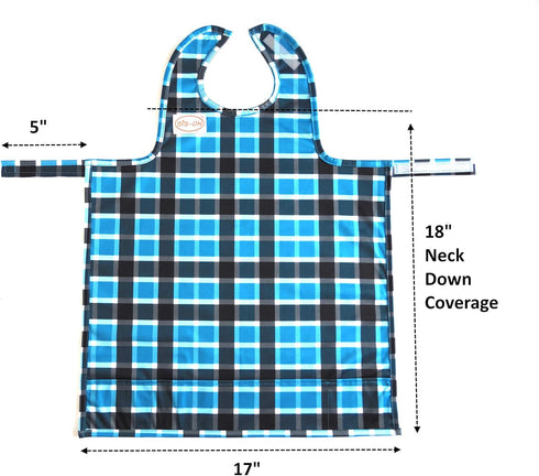 BIB-ON Long Sleeves, Full-Coverage Bib and Apron Combination for Infant, Baby, Toddler Ages 0-4....