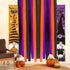 Kleeblatt Halloween Crepe Paper Streamers 8rolls, Halloween Party Decorations Backdrop, Black Orange Purple Paper Activities for Kids Art Supplies...