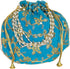 Radharani Arts 01 PC Women Handicrafts and jewellery Designer Velvet Potli Bags or Wristlets or rajasthani batwa for Wedding & Parties, Best for g...