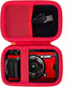 Aenllosi Hard Carrying Case Compatible with OLYMPUS Tough TG-6 / OM System Tough TG-7 Waterproof Camera(Case Only,Red)......