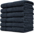 Cleanbear Extra Soft Wash Cloths Washcloths Set 6-Pack 13 x 13 Inches, Highly Absorbent Facecloths (Dark Gray)...