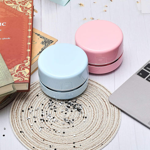 2 Pieces Diamond Painting Tool Drill Quicker Picker for Spilled Diamonds 5D Diamond Painting Accessories Vacuum Cleaner Mini Table Desktop Sweeper...