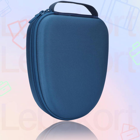 Hard Carry Case Compatible with Anker Soundcore Life Q20 Q30 Q35 Q40 Q45 Q20+ Q20i Hybrid Active Noise Cancelling Headphones (Blue Case)...