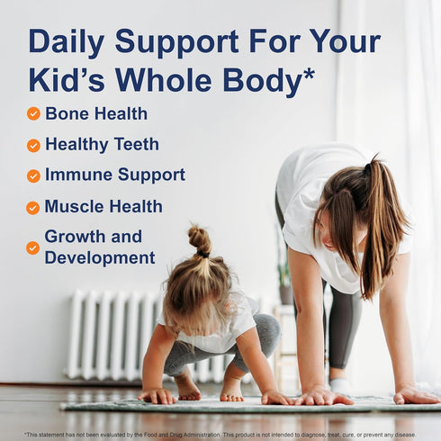 Carlson - Kid's Super Daily D3+K2, 25 mcg (1,000 IU) D3 & 22.5 mcg K2, Vitamin D Drops with Vitamin K2, Liquid Vitamins, 1000 IU Vitamin D3, Heart...