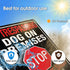 No Trespassing Dog On Premises Sign, 12"×8" Beware Of Dog Signs for Fence,Do Not Enter Aluminum Sign, Fade Resistant/Waterproof, Indoor or Outdoor...