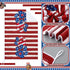 Bencailor 6 Pcs 4th of July Kitchen Towel Patriotic Star Absorbent Hand Towels Independence Day Gnome Dish Cloths Dish Microfiber Towels for Home ...