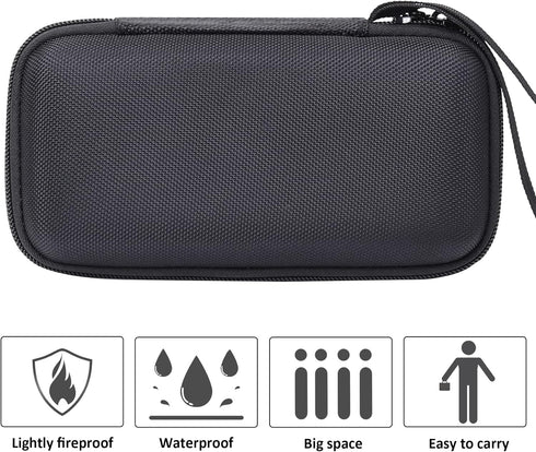 khanka Hard Carrying Case Replacement for Anker Prime 6-in-1 USB C 140W Charging Station/Anker 727 Charging Station (GaNPrime 100W), Compact Power...