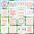 16 Pieces Inspirational Word Stencils Kit Motivational Stencil Reusable Phrase Word Template Family Sign Stencils for Painting on Wood, Porch, Fro...