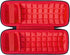 co2CREA Hard Travel Case Replacement for JBL Flip 6 FLIP 5 Waterproof Portable Bluetooth Speaker (Black Case + Inside Red)...