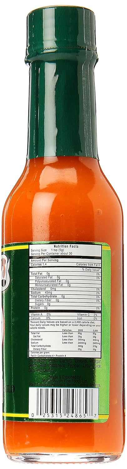 Marie Sharps Mild Hot Sauce...