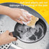 Cute Compressed Kitchen Sponges, Non-Scratch 4 Pieces Cellulose Cleaning Sponges Reusable Washing Dish Sponge Degradable Pop up Sponges for Dish G...