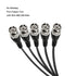 MEIRIYFA BNC Pigtail Cable Bare Wire, BNC Male Coaxial Connector Extension Plug with Open End Wire for CCTV Camera Terminal Adpater (5pcs BNC Male...