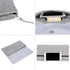Tanpell Women's Soft Rhinestone Crystal Evening Clutch Bags Bling Purse with Detachable Chain for Prom Party...