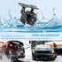 Backup Camera, HD Star Light Night Vision IP69K Level Waterproof Back Up Camera 140 Degree Wide Angle Rear View Reverse Camera Universal for Vehic...