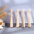 OLYCRAFT 60pcs Unfinished Mini Wooden Baseball Bats 3 Inch Half Drilled Natural Wood Baseball Bat Unpainted Baseball Bat Beads for Keychain Access...