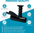 Pan Buddy™- Vertical Attachment for Pan Handle- Adds Leverage and Support- Makes Lifting Heavy Cookware Easier! (Blue)...