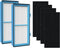 Nispira AER1 Filter Replacement for Holmes Air Purifier HAPF30AT HAP242-NUC, Odors Dust VOCs Remover, Total Air 2 True HEPA 4 Carbon Booster, 1.2 ...