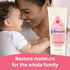 Johnson's Skin Nourish Creamy Baby Oil for Dry Skin with Coconut & Honeysuckle Scent, Rich & Creamy Baby Body Oil Moisturizes for 24 Hours & Helps...