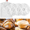 200PCS Bowl Covers for Bread Proofing, Reusable Elastic Sourdough Bread Baking Cover, Plastic Bowl Covers for Bread Rising, Stretchable Plastic Wr...