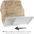 Creative Scents Victoria Tissue Box Cover Square – Beige Tissue Holder for Bathroom - Decorative Tissue Box Holder with Durable Bottom Slider - Bo...