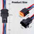 8 Pin Waterproof Connector,8 Wire Electrical Car Auto Connector,With 20CM 16AWG Long Male Female Plug Quick Disconnect Wire Connectors for Car Tru...