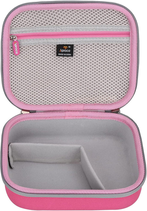 Aproca Hard Travel Storage Case, for Hi-Spec 27pc 3.6V Pink USB Small/Pink Power 3.6V Cordless Power Electric Screwdriver Set...
