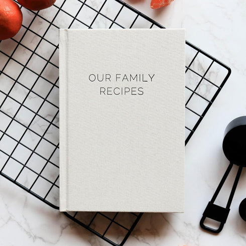 Blank Recipe Book To Write In Your Own Recipes - Family Cook Book Journal Notebook With Recipe Templates To Create A Personalized Cookbook - Table...