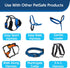 PetSafe Nylon Dog Leash - Strong, Durable, Traditional Style Leash with Easy to Use Bolt Snap - 1 in. x 4 ft., Royal Blue...