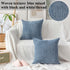 Home Brilliant 12x20 Pillow Cover for Couch Chair Super Soft Lumbar Throw Pillow Cover for Women Kids Girls, Pack of 2, 30cm x 50cm(12x20 inches),...