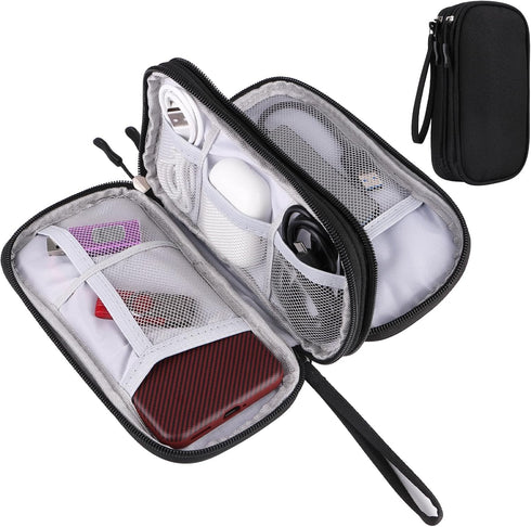 Travel Cable Organizer,Electronics Accessories Organizer Bag,Electronic Organizer Travel Universal Cable Organizer Electronics Accessories Bag for...