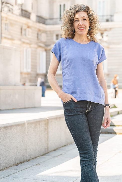 Verdun Woven T-Shirt Sewing Pattern...
